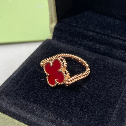 [Camiery]CLOVER RIVERSIBLE RING GOLD COLLECTION