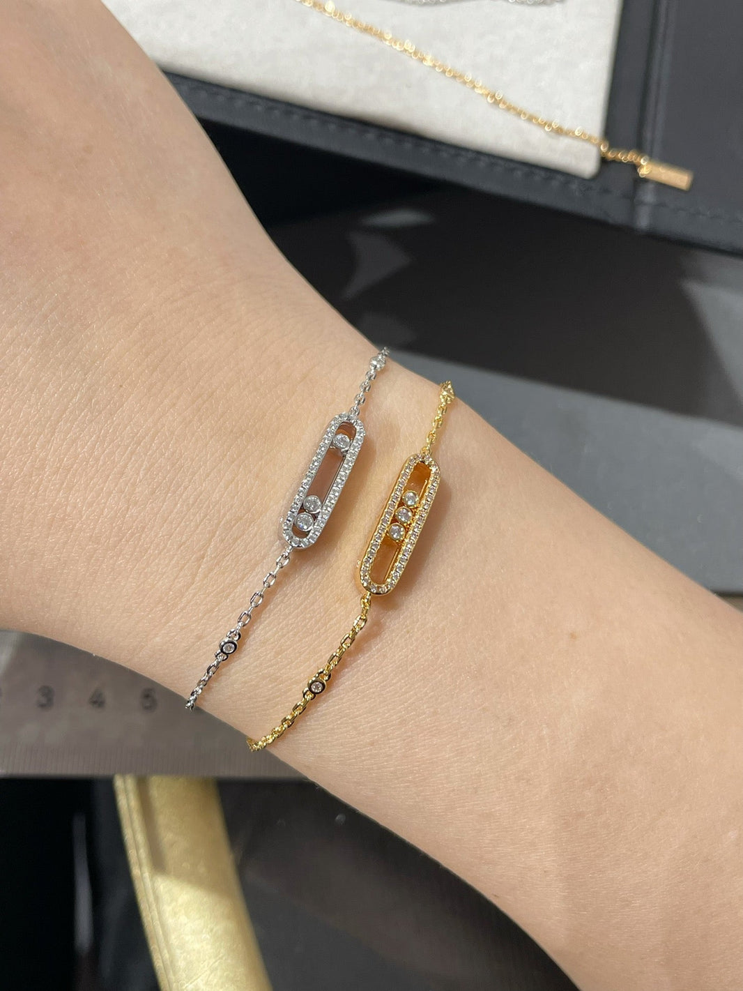 [Camiery]BABY MOVE DIAMOND BRACELET