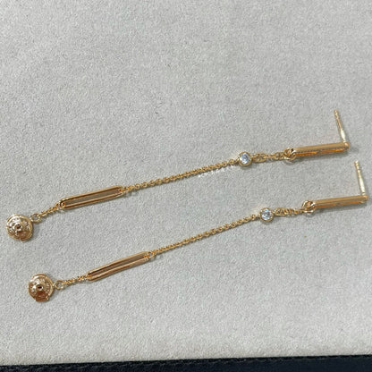 [Camiery]CHAINE CHAOS DIAMOND DROP EARRINGS