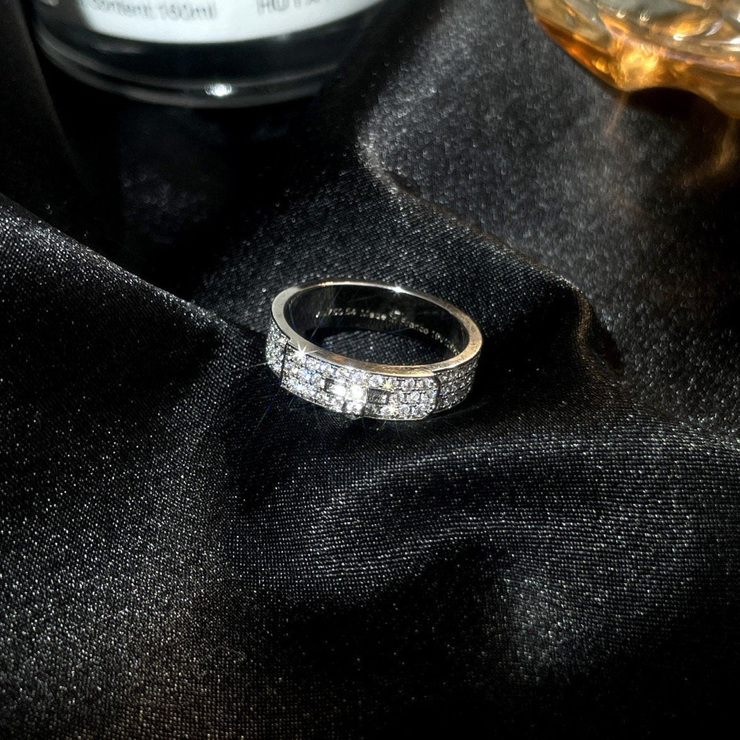 [Camiery]KELLY SILVER DIAMOND RING