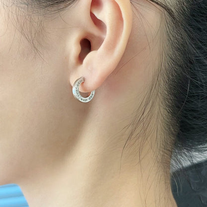 [Camiery] LOVE DIAMOND EARRINGS