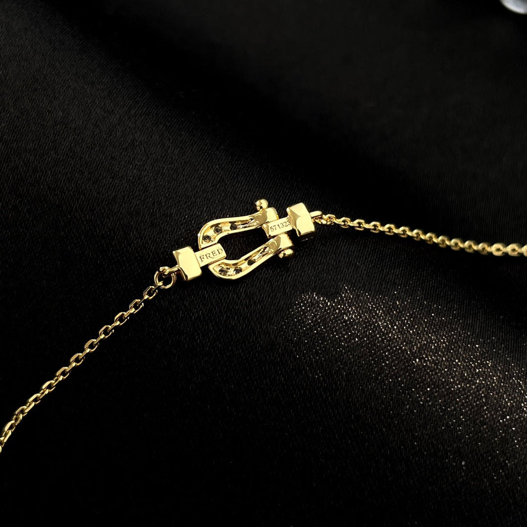 [Camiery]FORCE 10 FULL DIAMOND BUCKLE CHAIN LINK MINI MODEL