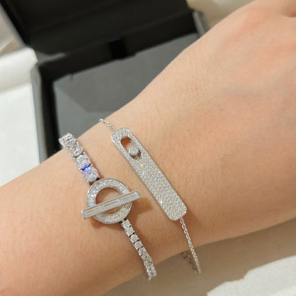 [Camiery]MOVE CLASSIQUE DIAMOND PAVED BRACELET