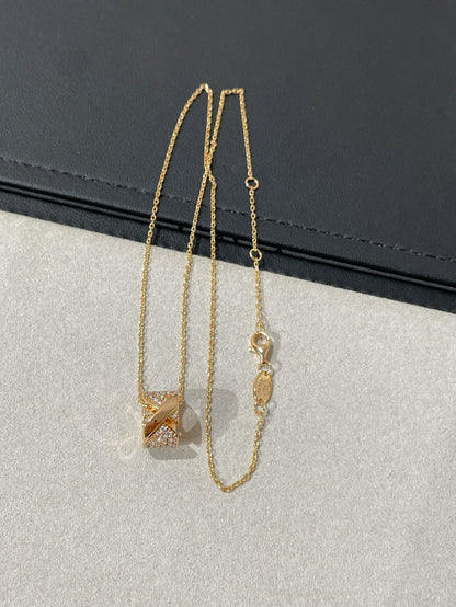 [Camiery]LIENS EVIDENCE DIAMOND PAVED NECKLACE
