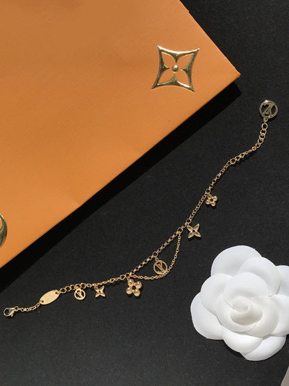 [Camiery]BLOOMING PINK GOLD MOP BRACELET