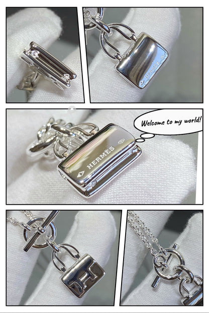 [Camiery]CONSTANCE PEDANT SILVER NECKLACE