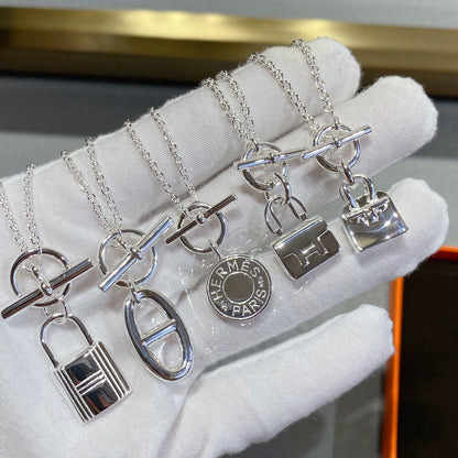 [Camiery]CONSTANCE PEDANT SILVER NECKLACE