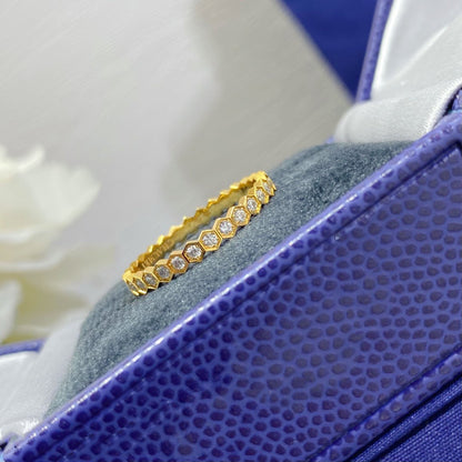 [Camiery]BEE LOVE DIAMOND PAVED SMALL RING