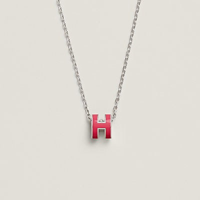 [Camiery]H NECKLACE PINK