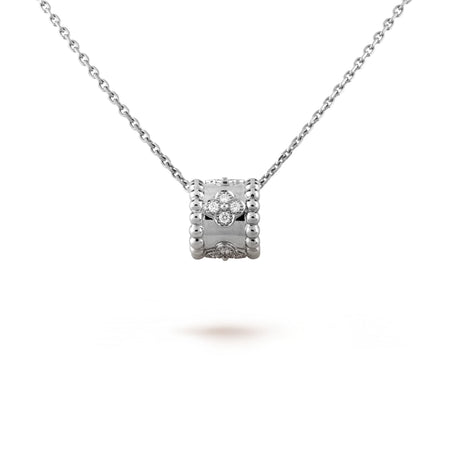 [Camiery]PERLEE PEDANT SIVLER DIAMOND NECKLACE