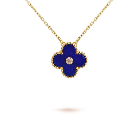 [Camiery]CLOVER 15MM CHRISTMAS LIMITED EDITION SINGLE FLOWER NECKLACE