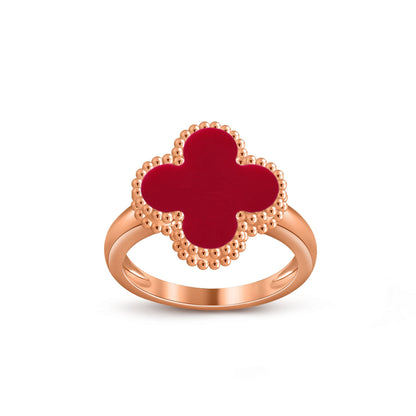 [Camiery]CLOVER RING ROSE GOLD COLLECTION