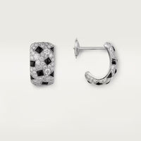[Camiery] PANTHERE MINI FULL DIAMOND EARRINGS