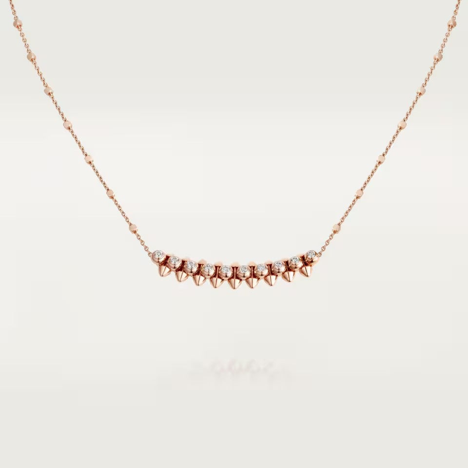[Camiery] CLASH  MEDIUM DIAMOND NECKLACE