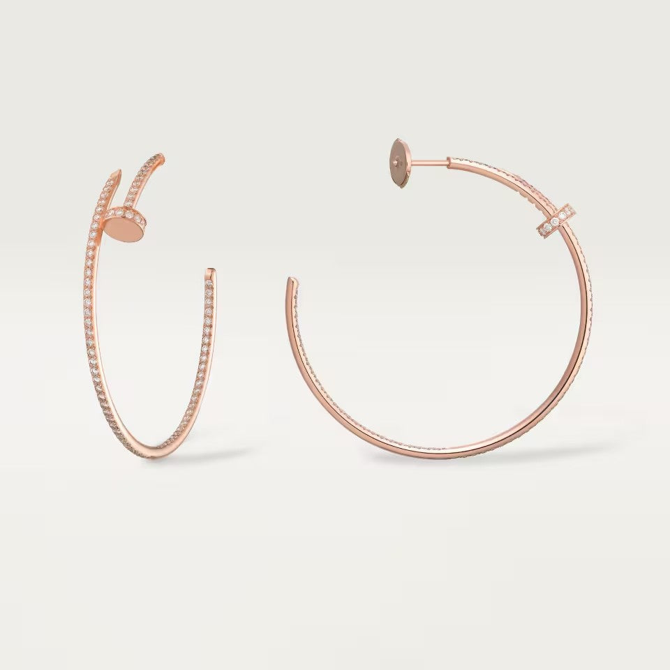 [Camiery] JUSTE FULL DIAMOND LARGE EARRINGS