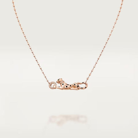 [Camiery] PANTHERE FULL DIAMOND NECKLACE