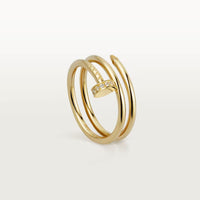 [Camiery] JUSTE RING 4.8MM HALF DIAMOND