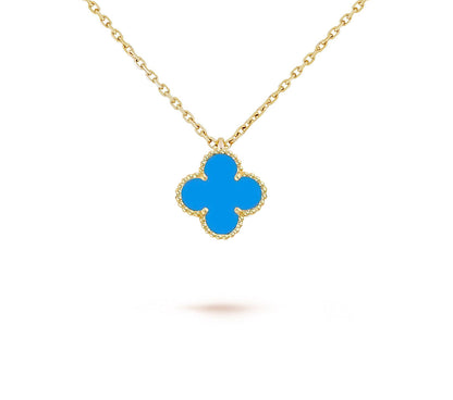 [Camiery]CLOVER MINI 9.5MM CARNELIANS NECKLACE COLLECTION
