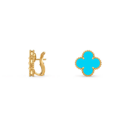 [Camiery]CLOVER 15MM MOP EARRINGS COLLECTION