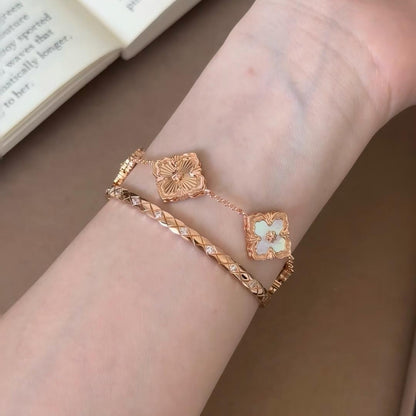 [Camiery JEWELRY] OPERA 5 MOTIFS TULLE ENAMEL BRACELET