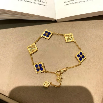 [Camiery JEWELRY] OPERA 5 MOTIFS TULLE ENAMEL BRACELET