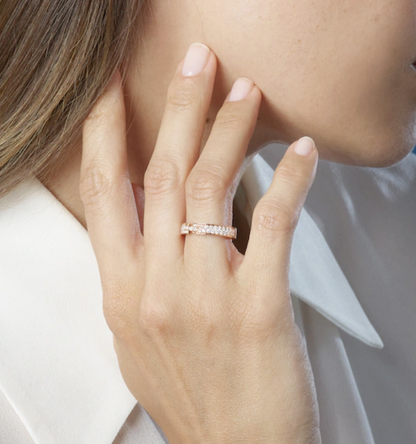 [Camiery]ALLIANCE LIENS VIDENCE PAVED DIAMOND 4MM RING