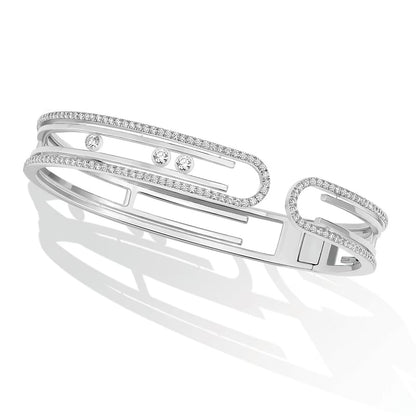 [Camiery]MOVE 10TH PAVED DIAMOND BRACELET