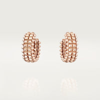 [Camiery] CLASH 9.2MM DOUBLE ROW EARRINGS