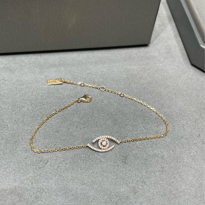 [Camiery]Lucky Eye Pave-Set Diamond Bracelet