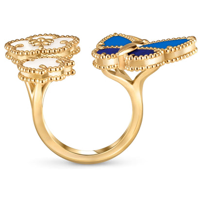 [Camiery]LUCKY SPRING BUTTERFLY OPEN-FACE RINGS