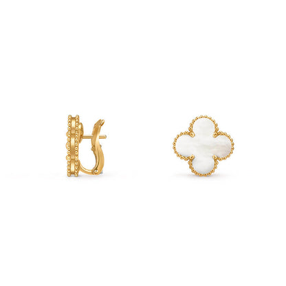 [Camiery]CLOVER 15MM MOP EARRINGS COLLECTION