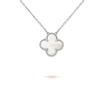 [Camiery]CLOVER 15MM NECKLACE SILVER COLLECTION