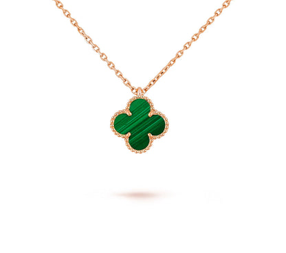 [Camiery]CLOVER MINI 9.5MM CARNELIANS NECKLACE COLLECTION