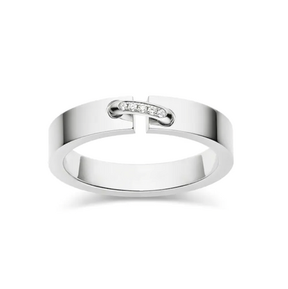 [Camiery]ALLIANCE LIENS VIDENCE DIAMOND 4MM RING