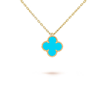 [Camiery]CLOVER MINI 9.5MM CARNELIANS NECKLACE COLLECTION