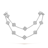 [Camiery]CLOVER 20 MOTIFS DIAMOND SILVER