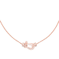 [Camiery]FORCE 10 PINK GOLD DIAMOND NECKLACE