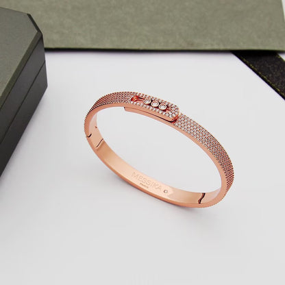 [Camiery]Move Noa Full Pavé Diamond Bangle Bracelet