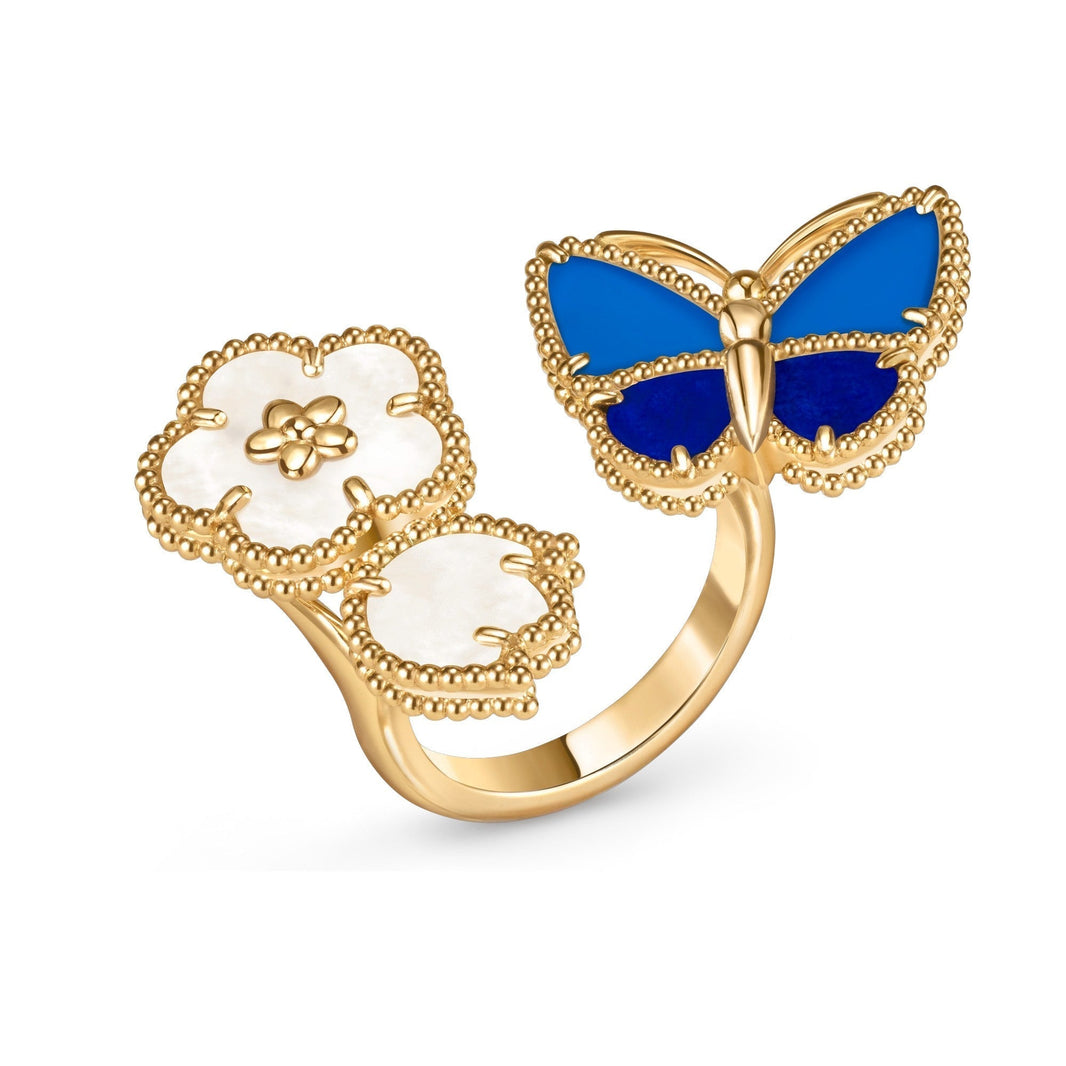 [Camiery]LUCKY SPRING BUTTERFLY OPEN-FACE RINGS