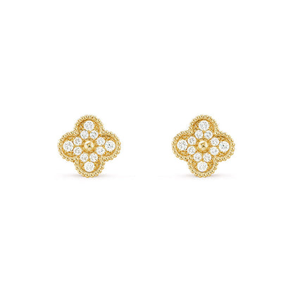 [Camiery]CLOVER  9.5MM EARRINGS COLLECTION
