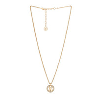 [Camiery]BY NIGHT DIAMOND PAVED NECKLACE