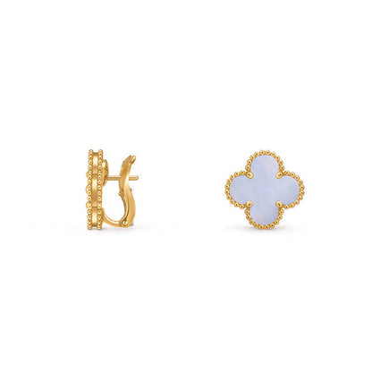 [Camiery]CLOVER 15MM MOP EARRINGS COLLECTION