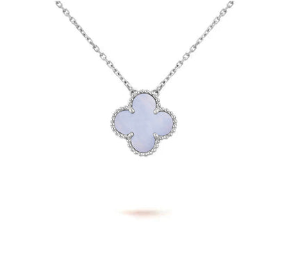 [Camiery]CLOVER 15MM NECKLACE SILVER COLLECTION