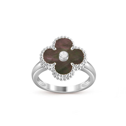 [Camiery]CLOVER SILVER DIOMND RING COLLECTION