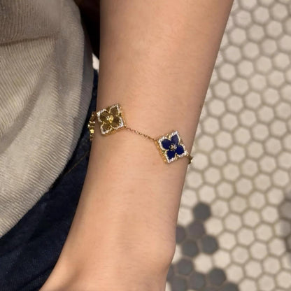 [Camiery JEWELRY] OPERA 5 MOTIFS TULLE ENAMEL BRACELET