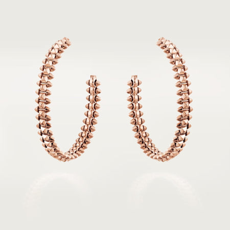 [Camiery] CLASH HOOP LARGE EARRINGS