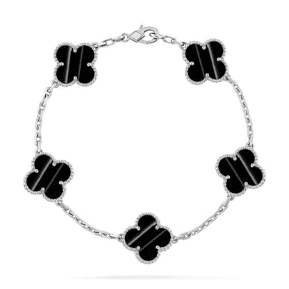 [Camiery] CLOVER 5 MOTIF PULSAR STONE BRACELET COLLECTION