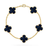 [Camiery]CLOVER 5 MOTIF PIETERSITE BRACELET COLLECTION