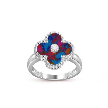 [Camiery]CLOVER SILVER DIOMND RING COLLECTION