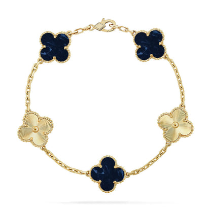 [Camiery]CLOVER 5 MOTIF PIETERSITE BRACELET COLLECTION